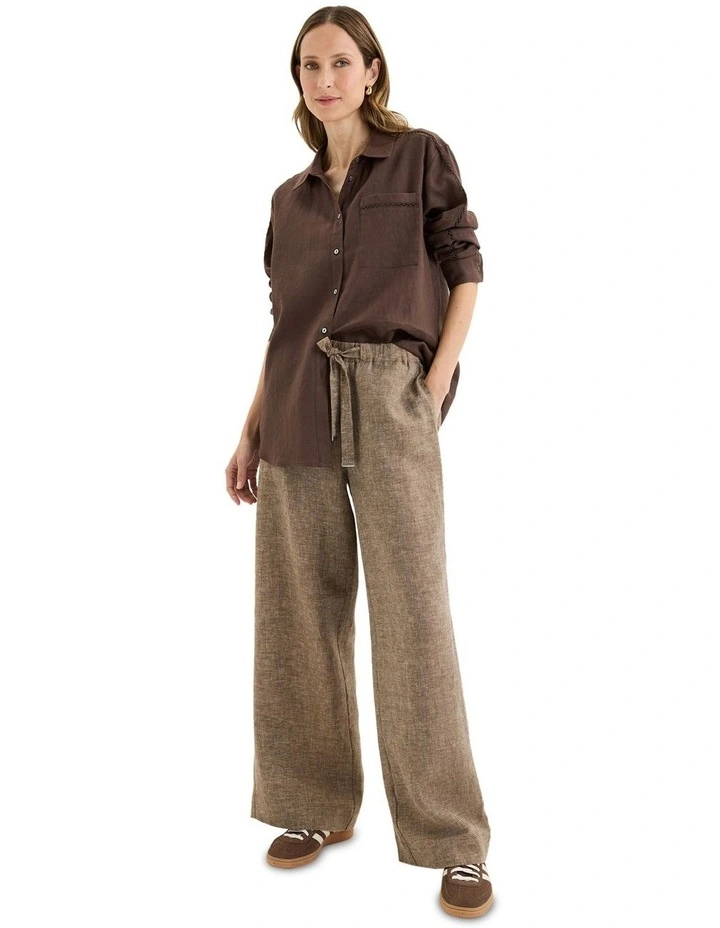 Tirari Shirt in Brown image 5