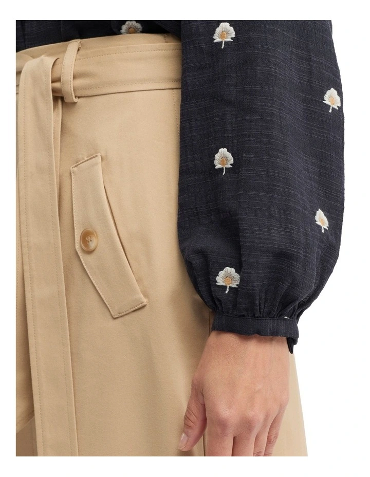 Queens Shirt in Navy image 5