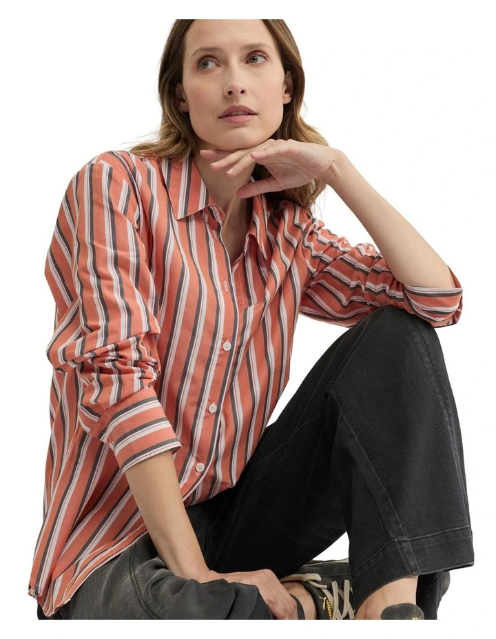 Broadway Shirt in Orange image 4