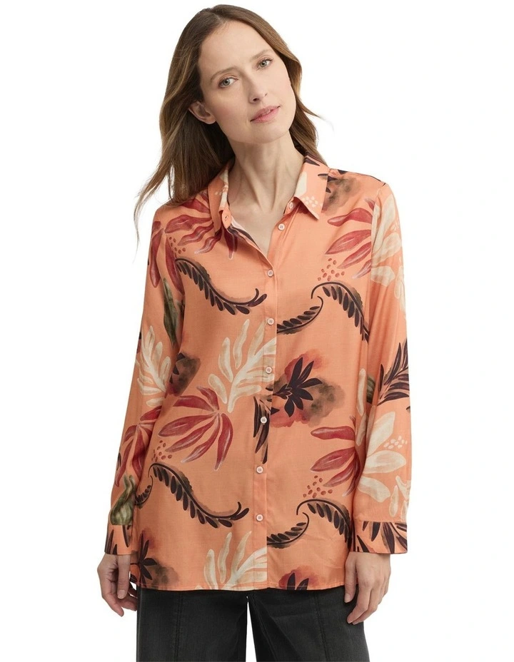 Harvest Shirt in Orange image 1