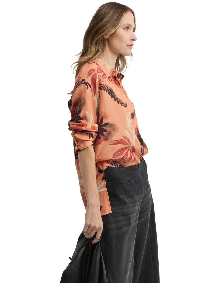Harvest Shirt in Orange image 3