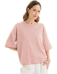Banda Tee in Red