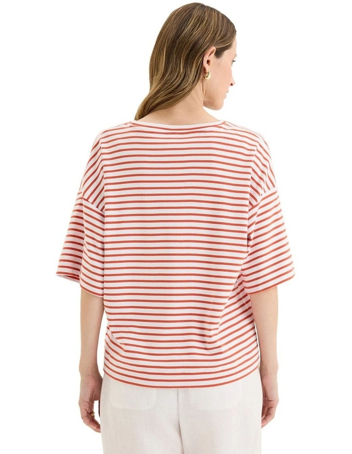 Banda Tee in Red image 2
