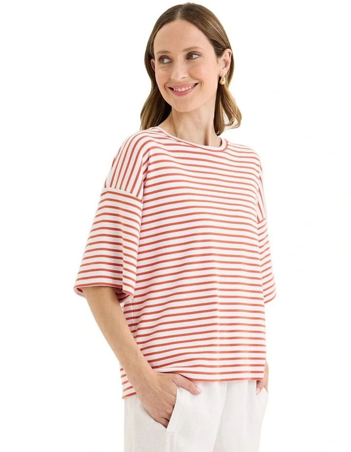 Banda Tee in Red image 3