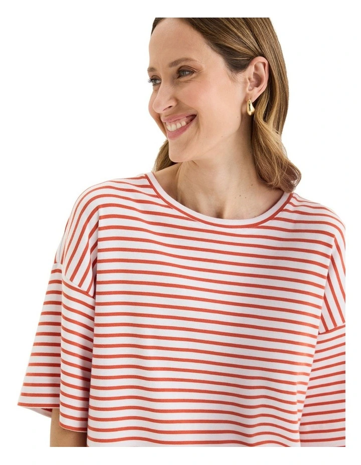 Banda Tee in Red image 4
