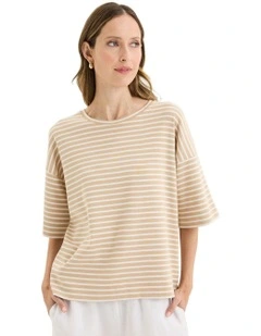 Banda Tee in Yellow