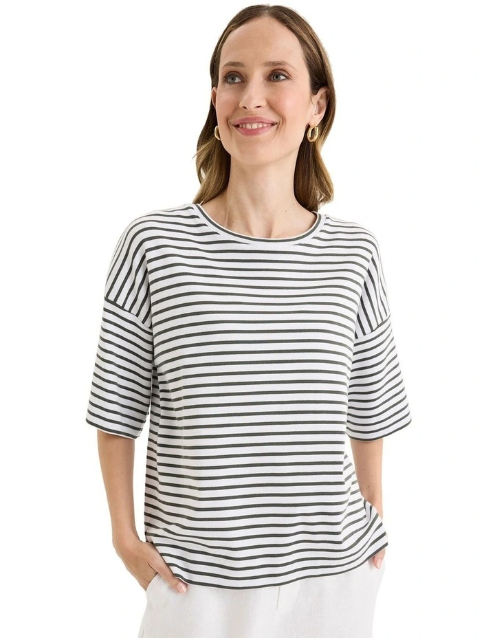 Banda Tee in White image 1