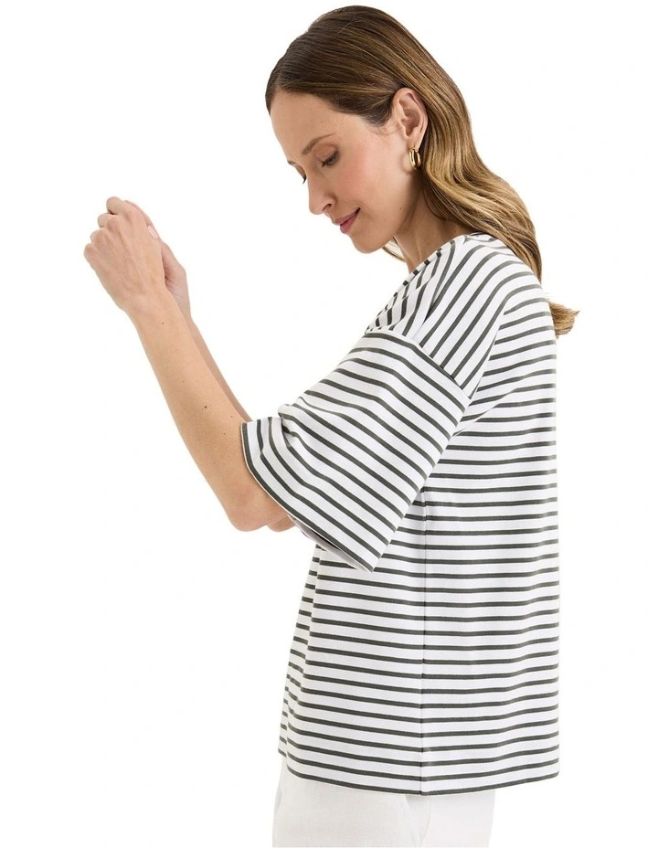 Banda Tee in White image 3