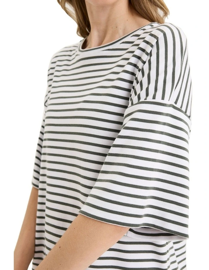 Banda Tee in White image 4