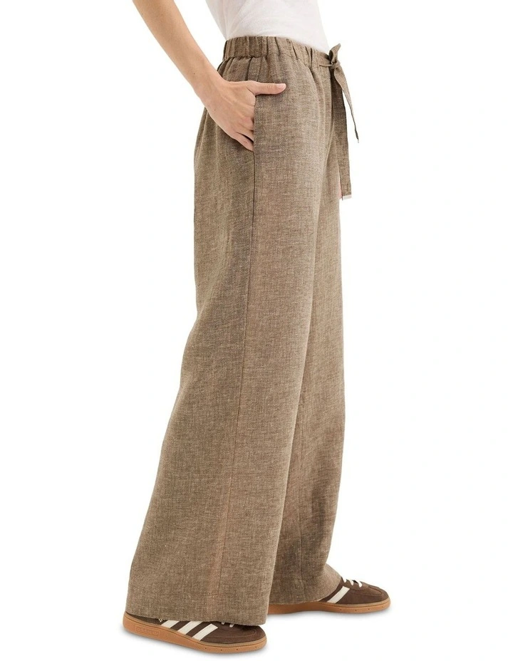 Spina Pant in Brown image 2