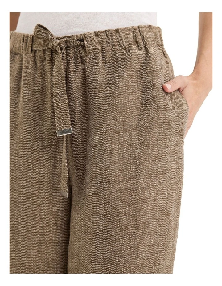 Spina Pant in Brown image 4