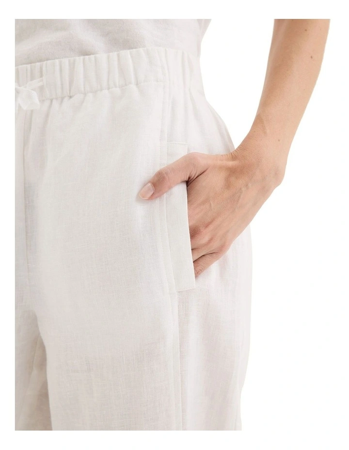Tirari Slim Pant in White image 4