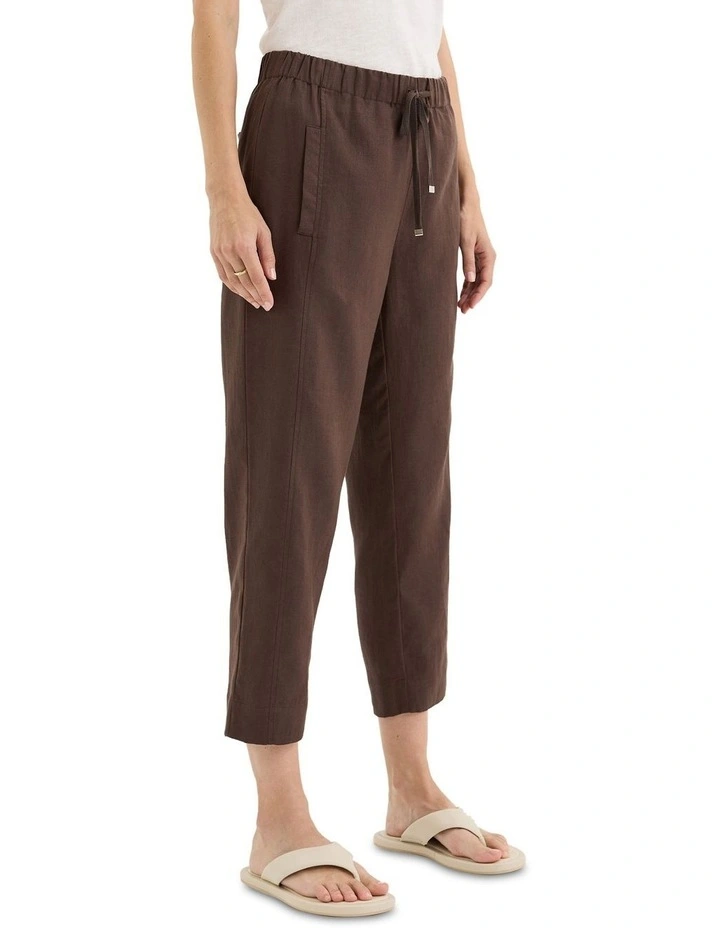 Tirari Slim Pant in Espresso image 2