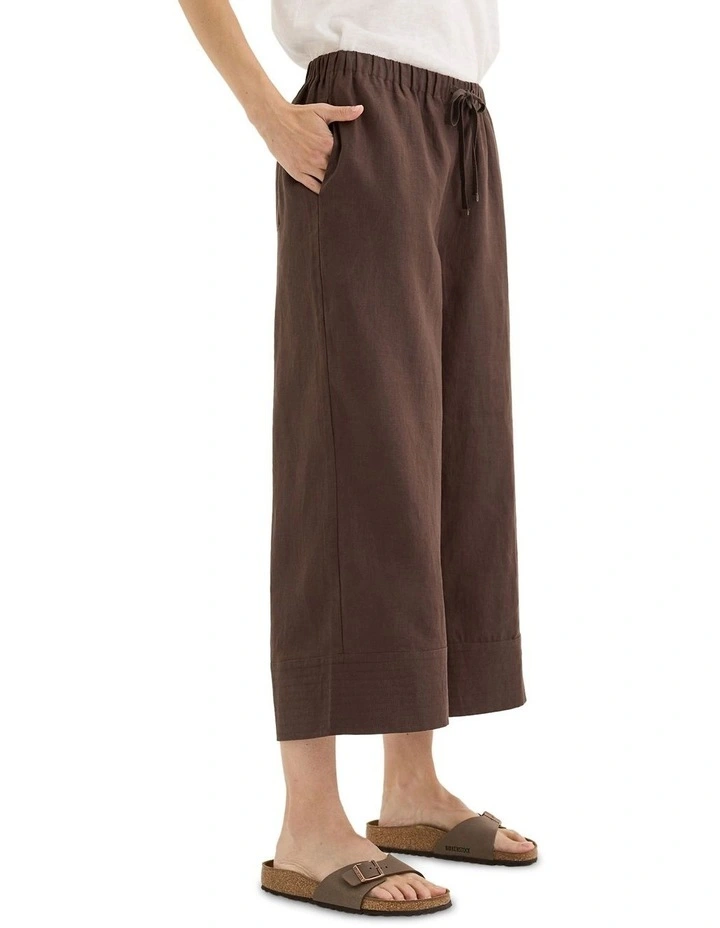 Tirari Palazzo Pant in Brown image 3