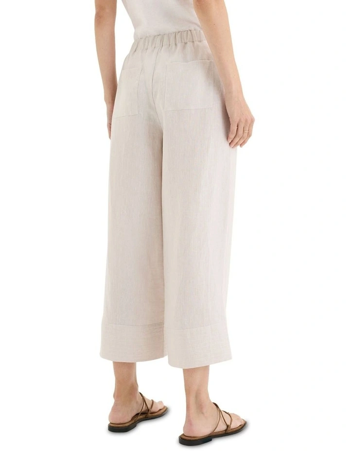 Tirari Palazzo Pant in Cream image 2