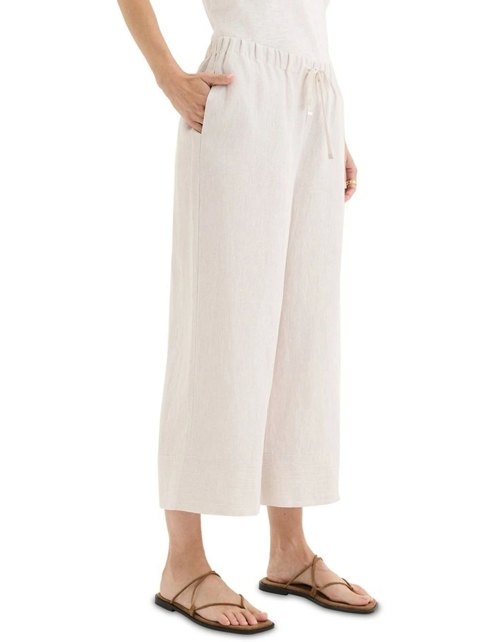 Tirari Palazzo Pant in Cream image 3