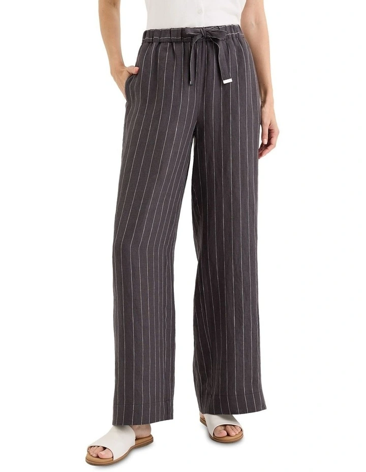 Phoenix Pant in Alloy/White image 1