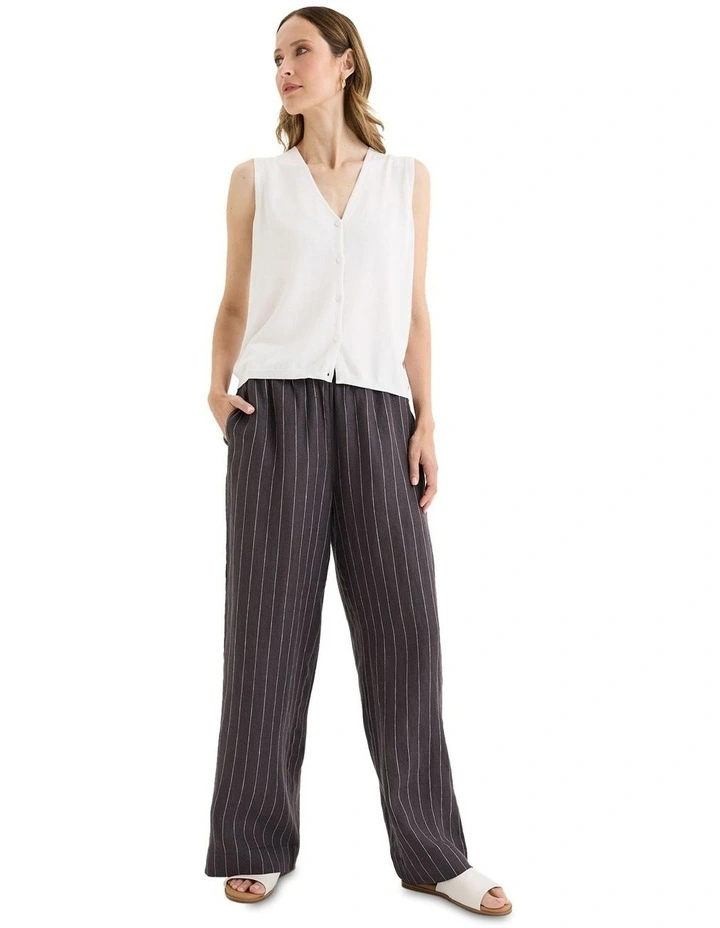 Phoenix Pant in Alloy/White image 5