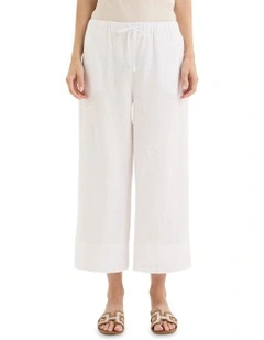 Tirari Palazzo Pant in White