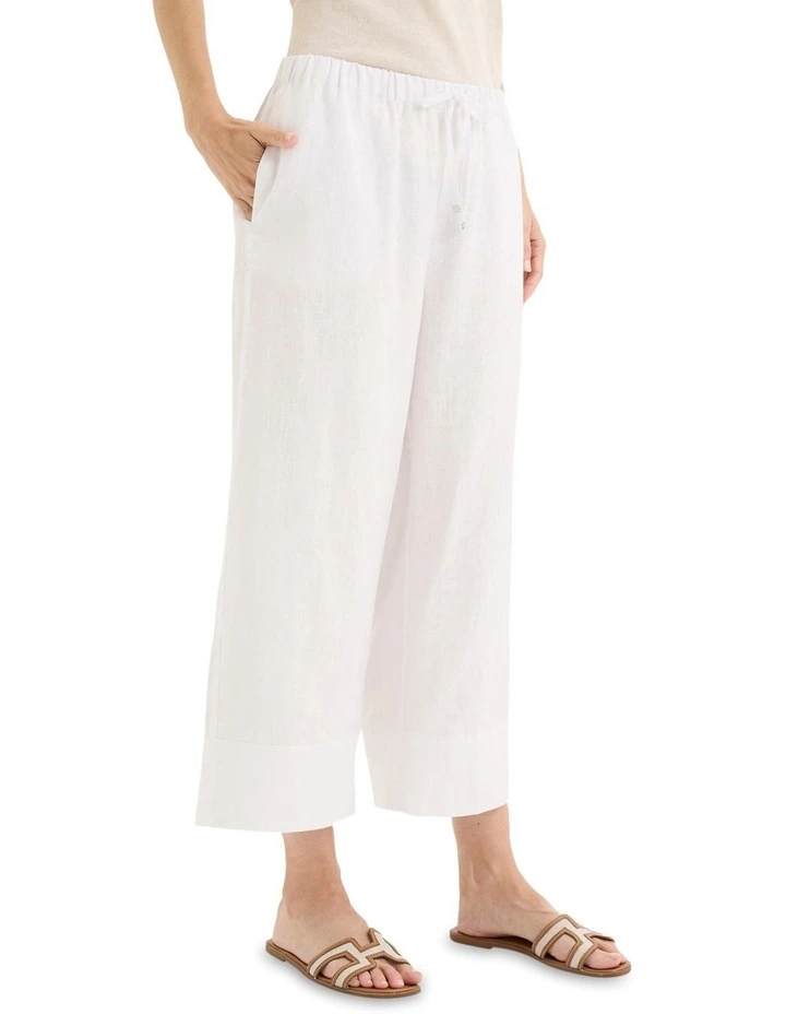 Tirari Palazzo Pant in White image 3