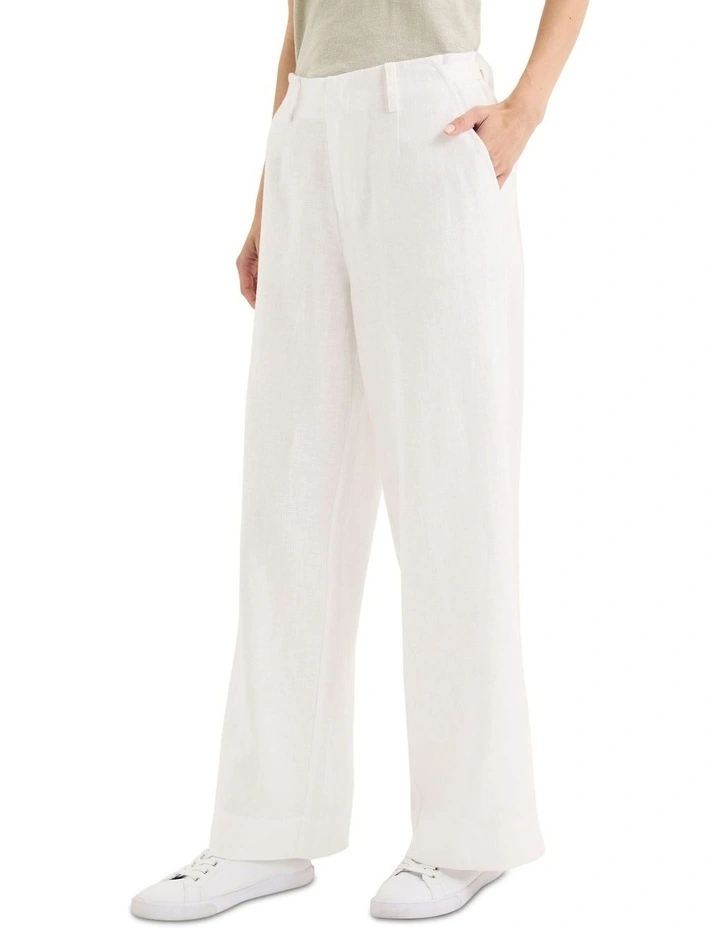 Caper Pant in White image 3