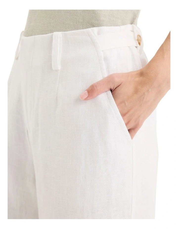 Caper Pant in White image 4
