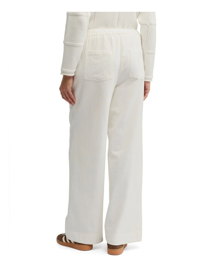 Figo Pant in Ecru image 2