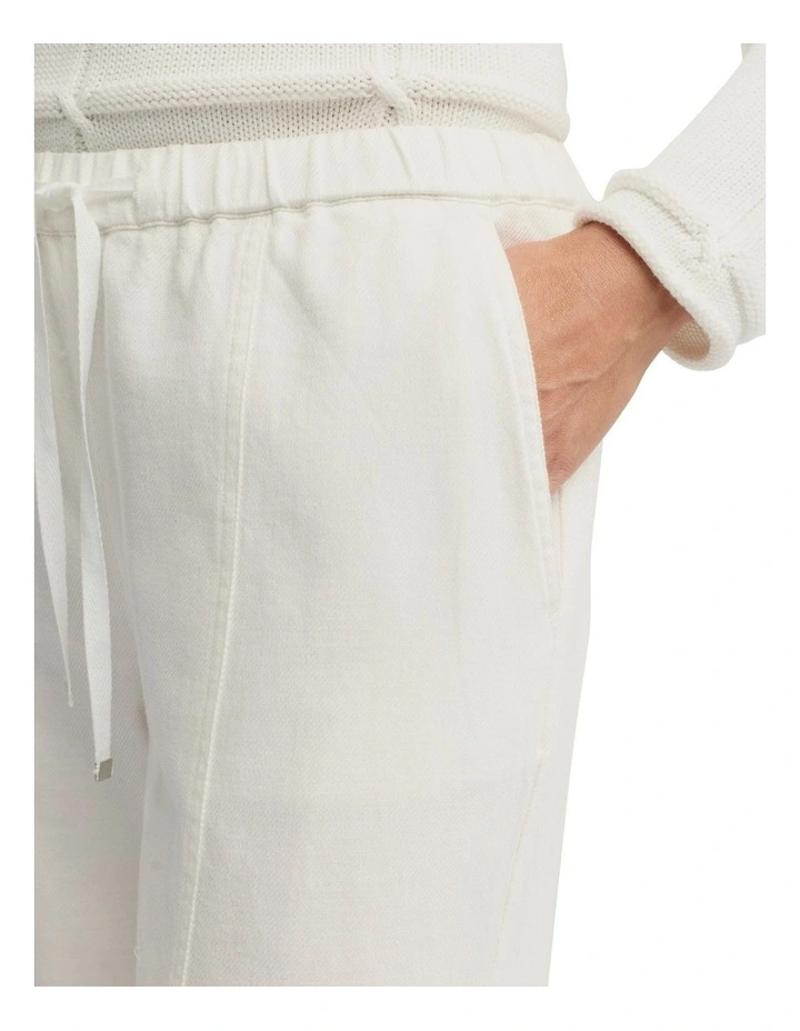 Figo Pant in Ecru image 5