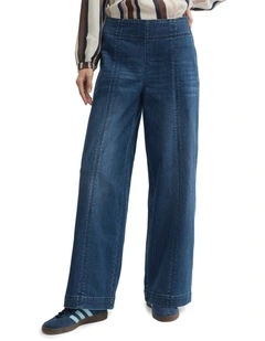 Oregon Wide Leg Jean in Blue