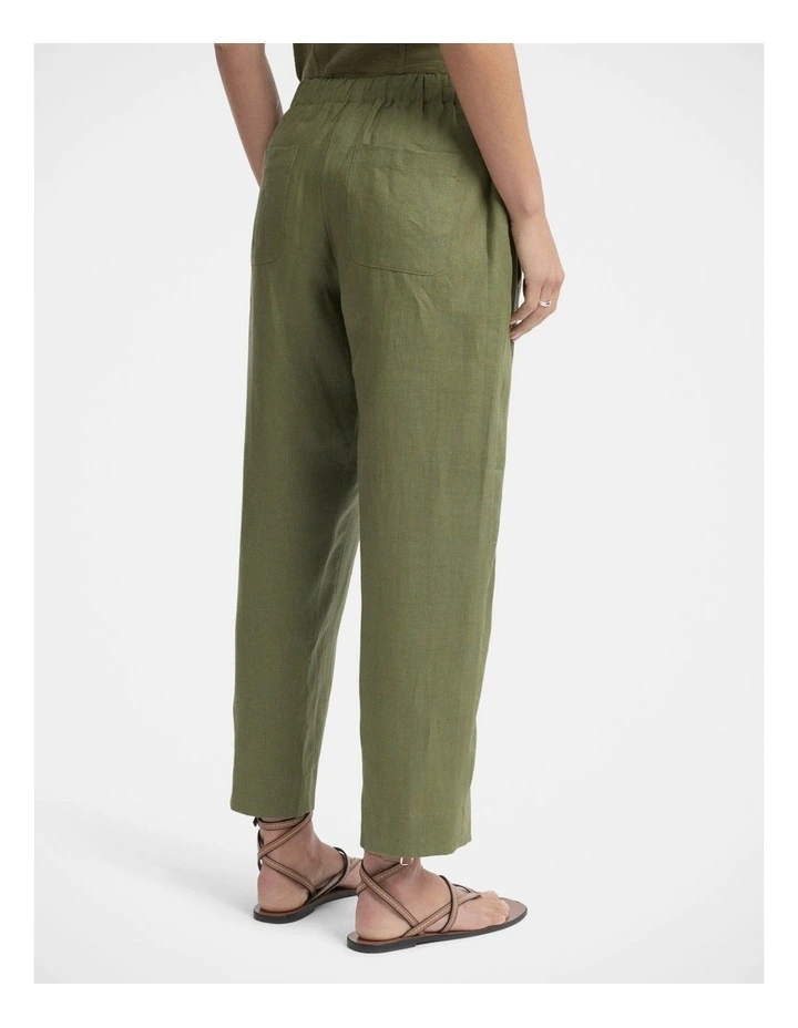 Tirari Slim Leg Linen Pant image 2