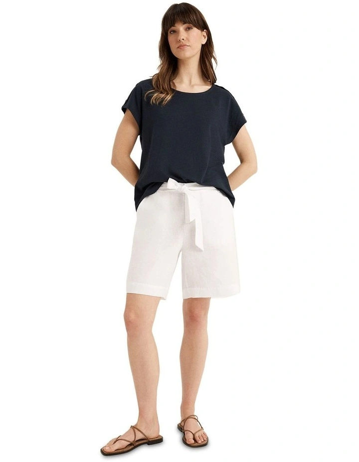 Riviera Short in White image 5