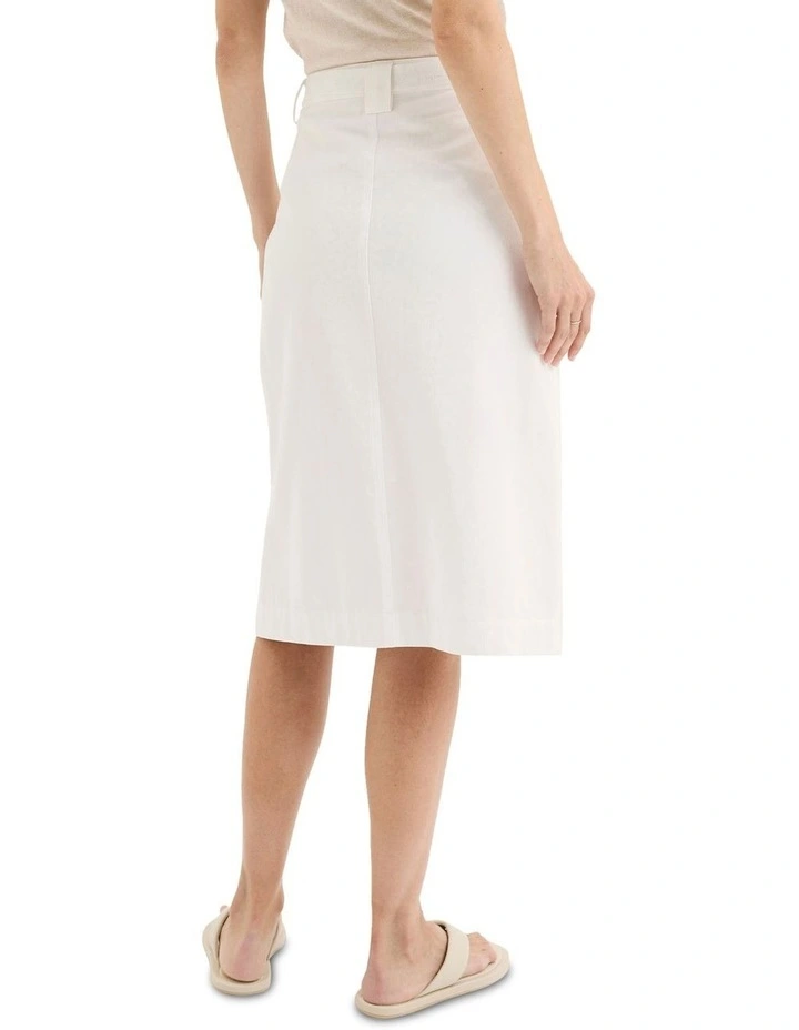 Panna Skirt in White image 3