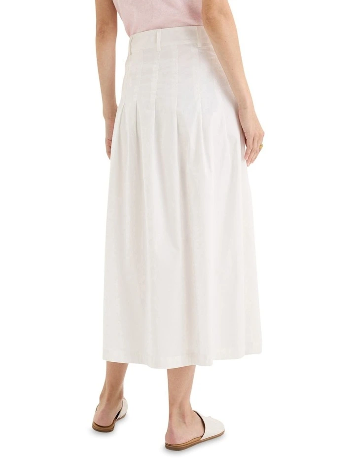 Petal Skirt in White image 2