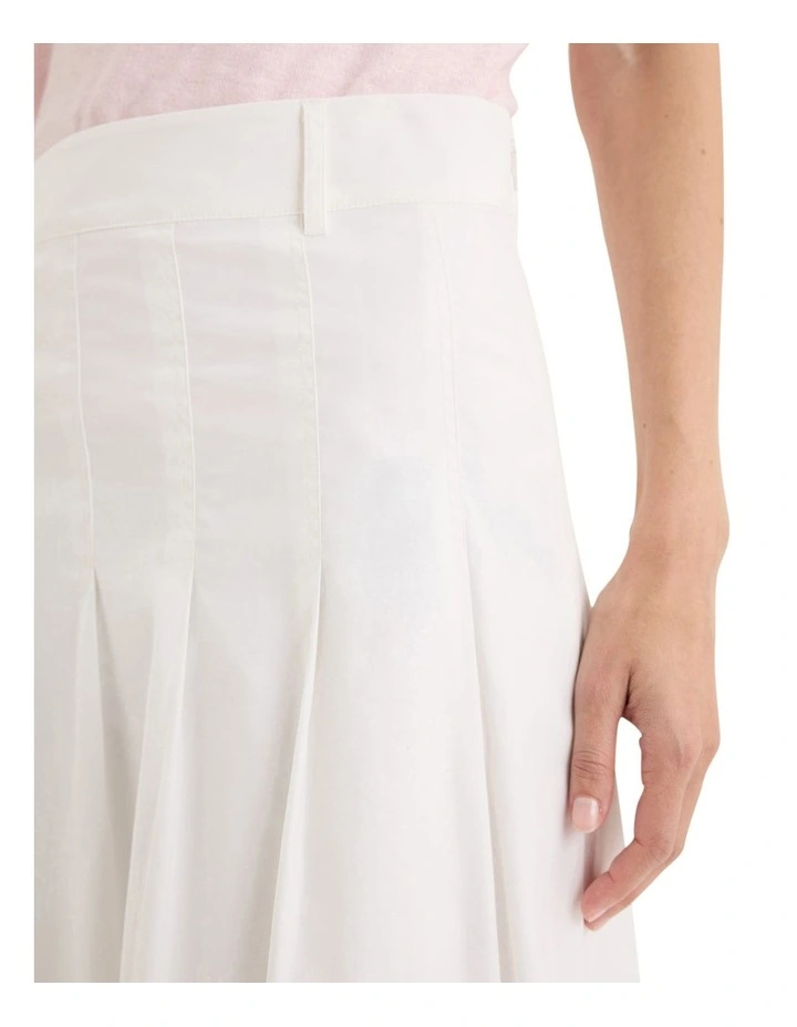 Petal Skirt in White image 4