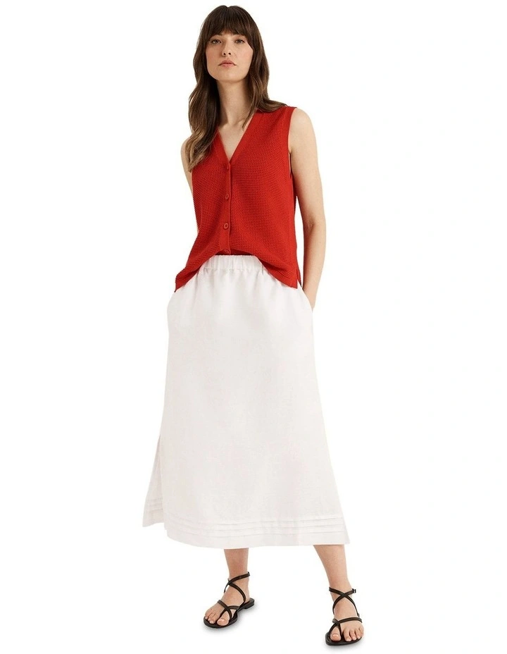 Kinship Skirt in White image 3