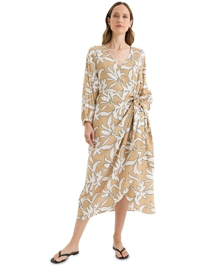 Broadleaf Dress in Yellow image 1