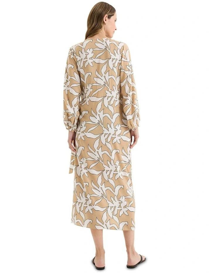 Broadleaf Dress in Yellow image 2