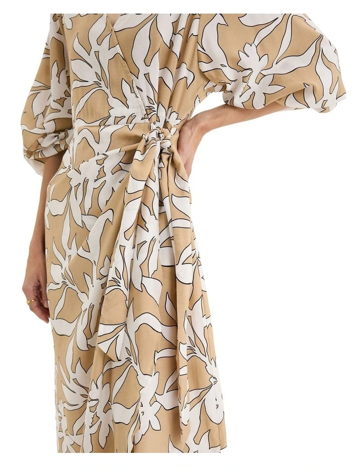 Broadleaf Dress in Yellow image 5