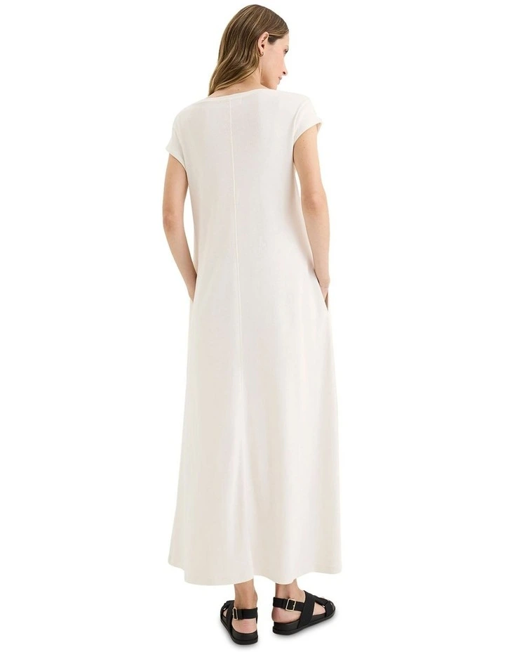 Solitude Dress in Beige image 2