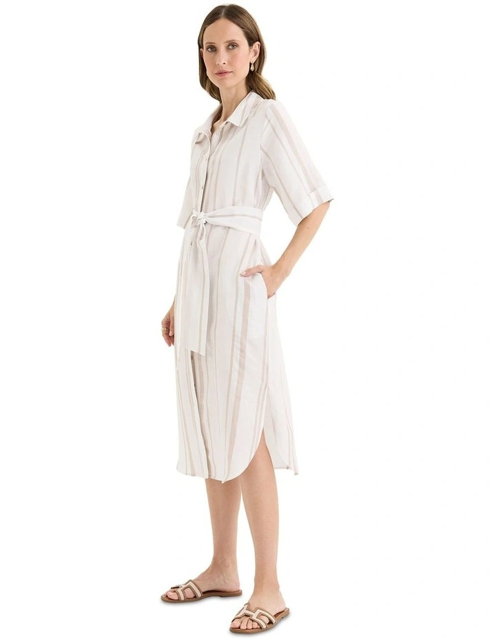 Byron Dress in Cream image 3