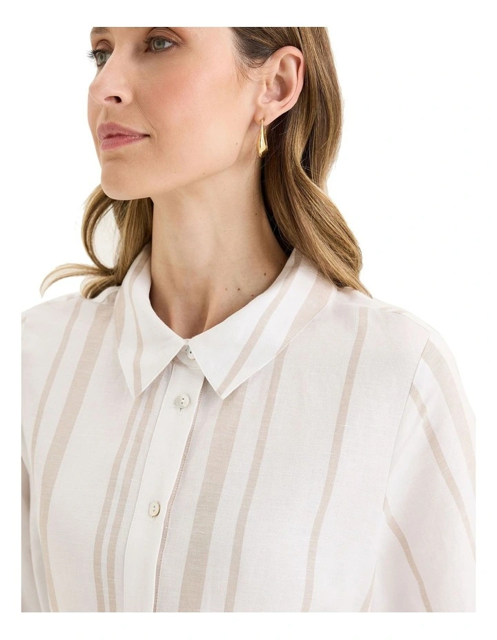 Byron Dress in Cream image 4