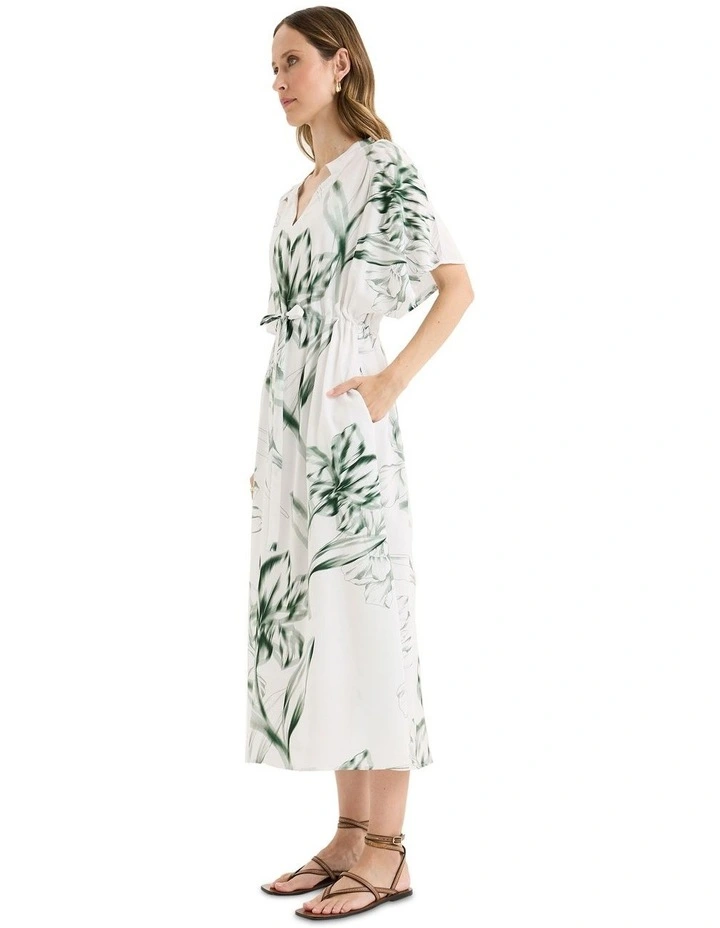 Lotus Dress in White image 3