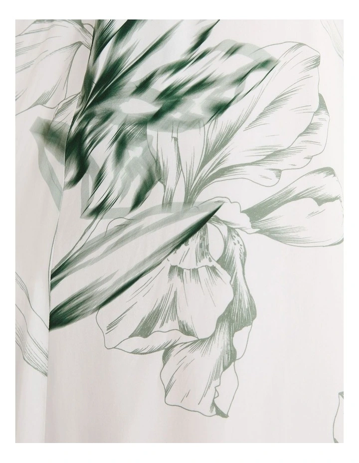 Lotus Dress in White image 4