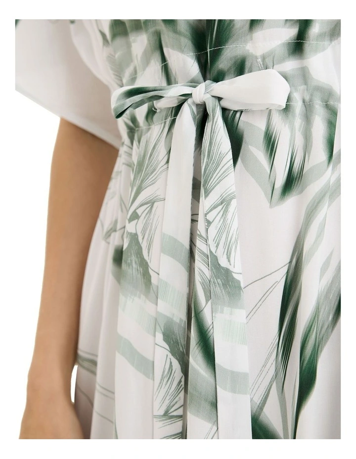 Lotus Dress in White image 5
