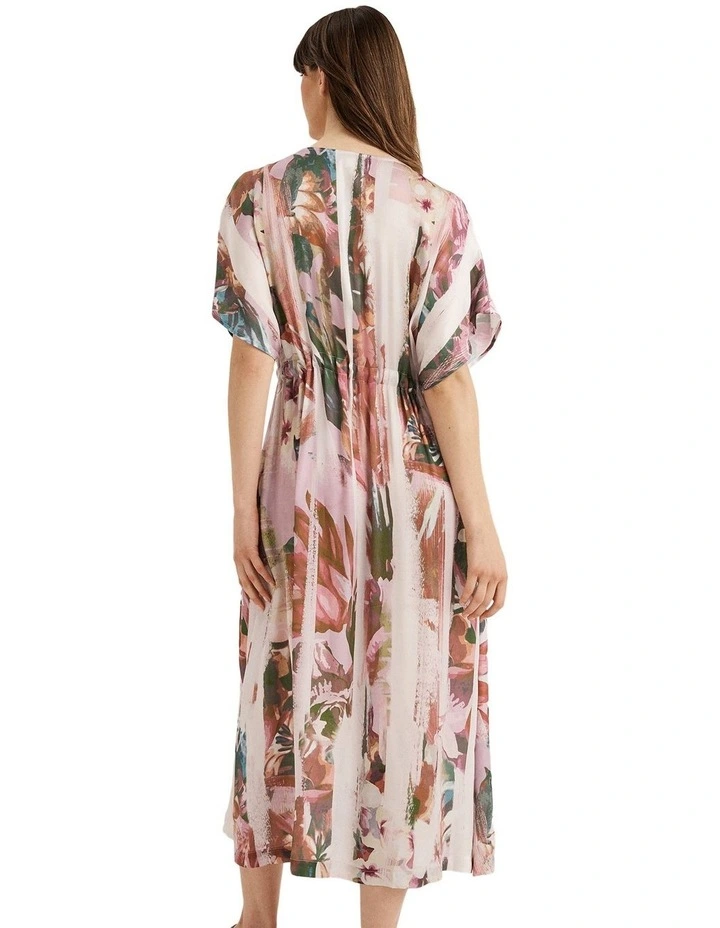 Bloom Dress in Pink Print image 2