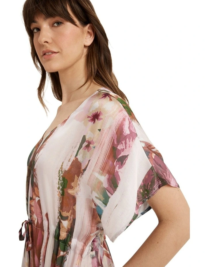 Bloom Dress in Pink Print image 5