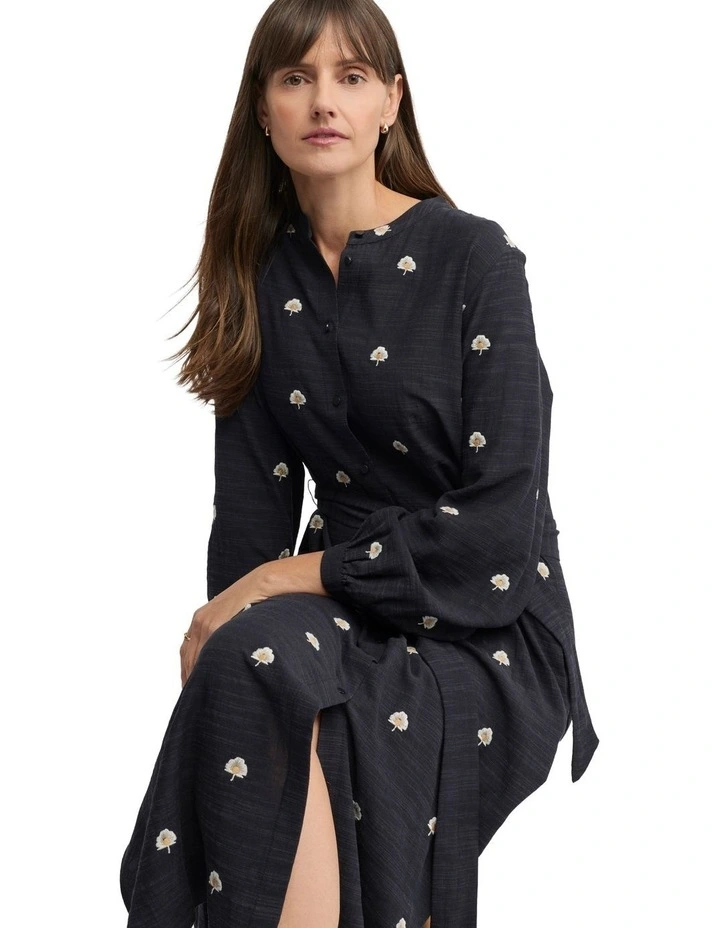 Queens Dress in Navy image 4