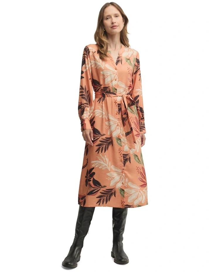 Harvest Dress in Orange image 1
