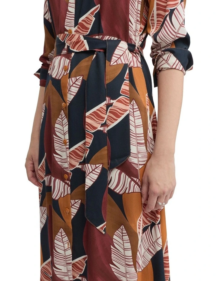 Feather Stone Dress in Multi image 5