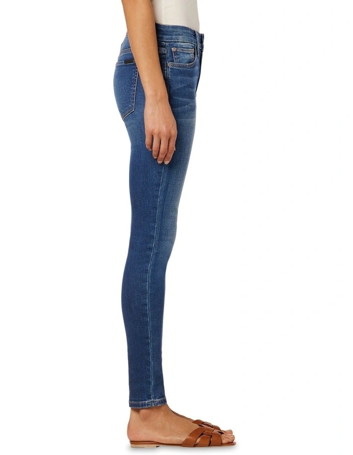 The Icon Ankle Jean in Blue image 3